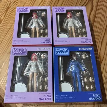 나카노 니노 미쿠 5등분의 신부 피규어 세트 미개봉 상자 약간의 흠집