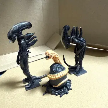 카이요도 캡슐Q 가챠가챠 에이리언 피규어 3개