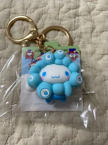 산리오 미야쿠미야쿠 파스텔 키링 시나몬 시나모롤