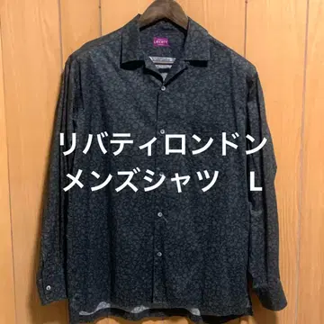 리버티 런던 업사이클 레어 원단 사용 직영점 구매 남성용 L 사이즈