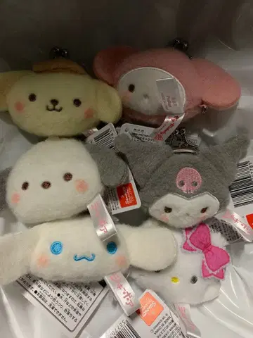 산리오 밀키 보아 페이스 가마구치 6종 세트