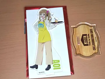 유루캠 This is Cafe 콜라보 한정판 아크릴 스탠드 등신 ver