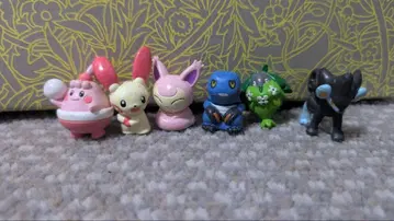 포켓몬 미니 피규어 6체 세트