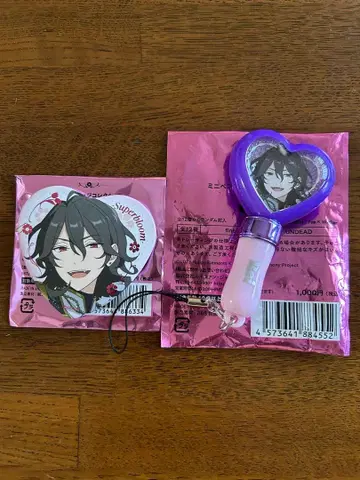 앙스타 사쿠마 레이 스타포니 하트 캔뱃지 미니 펜라이트 참