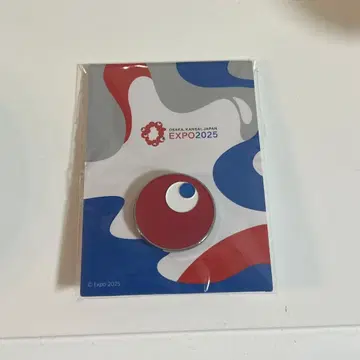 만박 EXPO2025 미야쿠미야쿠 코미야쿠 코미야쿠 핀 배지 ID 정면