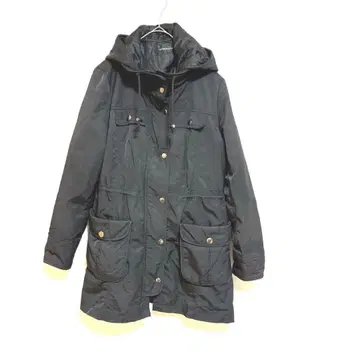 [인터플래닛] 모즈 코트 블랙 라이너 탈부착 가능 후드