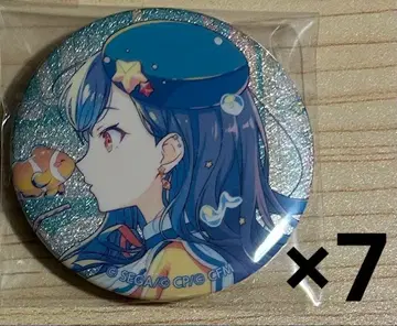 시라이시 안 글리터 캔뱃지 46b