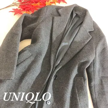 [ 이번 시즌 머스트 ] UNIQLO 체스터 코트 코쿤 코트 M 따뜻한