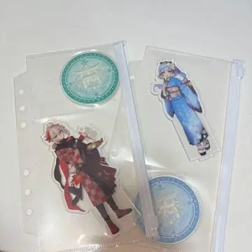 카에데하라 카즈하 카미사토 아야카 아크릴 스탠드 세트 원신 스이파라