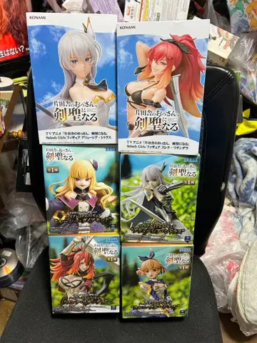 시골의 아저씨가 검성으로 되는 피규어 6개 세트 미사용