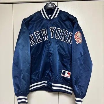 뉴욕 양키스 바시티 자켓 네이비
