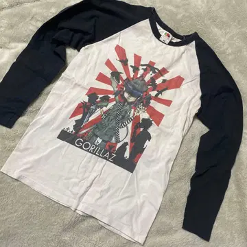 Gorillaz 긴팔 T셔츠 S 사이즈 빈티지