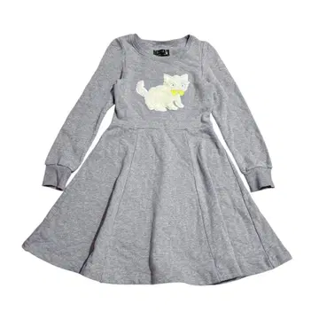 Franche Lippee 프랑슈리페 맨투맨 원피스 고양이