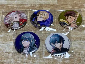 파이어 엠블렘 풍화설월 애니메이트 특전 캔뱃지 5종 세트