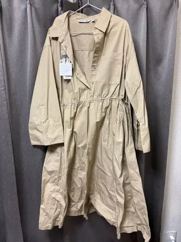 JW ANDERSON UNIQLO 코튼 개더 원피스