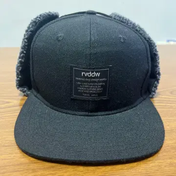 rvddw 리버설 플라이트 캡 블랙