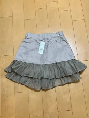 rienda 베이지 플레어 스커트 S 사이즈