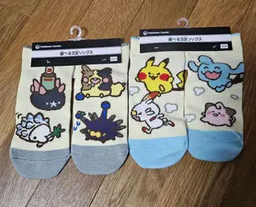 [ 미사용 새상품 ] 포켓몬 카나헤이 콜라보 양말 삭스