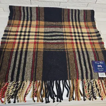 유나이티드 애로우즈 x MOON 머플러 영국제 울 100%