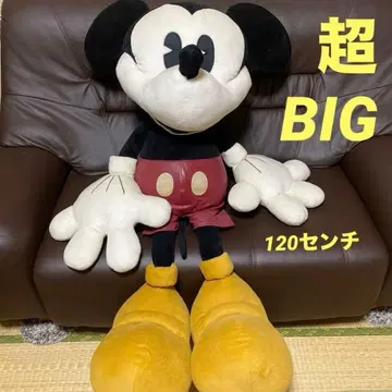 미키마우스 레트로 봉제 인형 초특대형 약 120cm