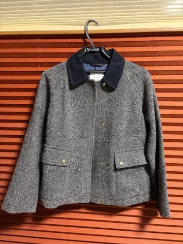 MACKINTOSHPHILOSOPHY 히트 트위드 자켓 그레이