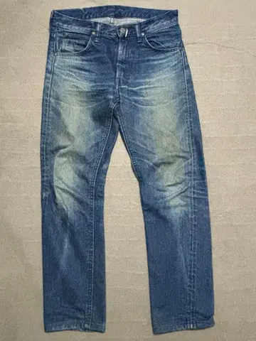 WAREHOUSE Copper King 탈론 지퍼 데님 팬츠