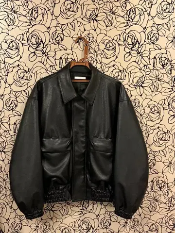 WYM LIDNM ARTIFICIAL GRAIN SHORT BLOUSON