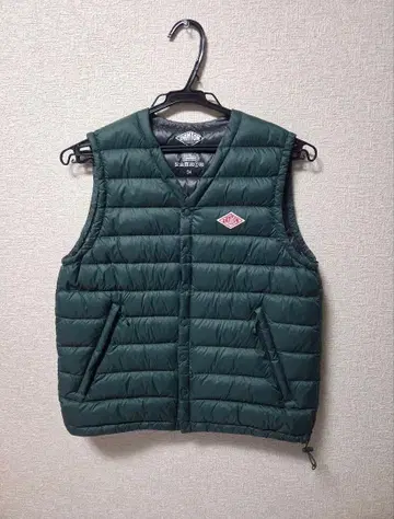 새상품급 단톤 이너 다운 베스트