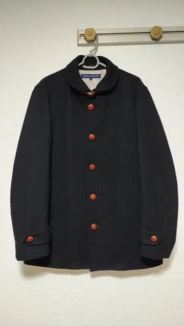 새상품급! GREEN LABEL RELAXING 네이비 울 코트