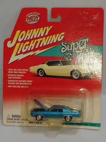 조니 라이트닝 1/64 미니카 쉐비 몬테카를로 SS454