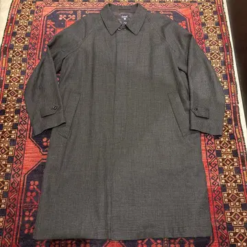 오르치발 글렌체크 울 스텐카라 코트 사이즈 4