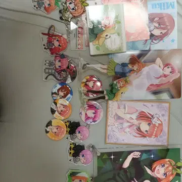 5등분의 신부 캔뱃지 세트