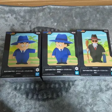 드래곤볼 SOFVIMATES 손오공 크리링 무천도사 전 3종 세트