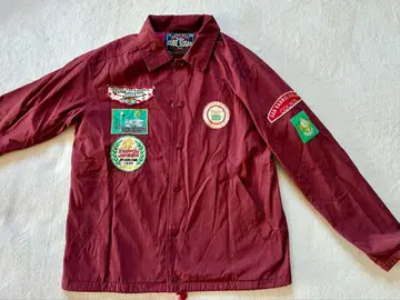 CUBE SUGAR 와펜 부착 자켓