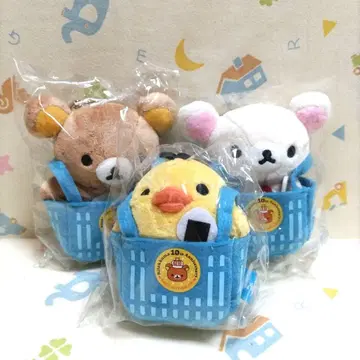 리락쿠마 로손 한정판 봉제 인형 세트