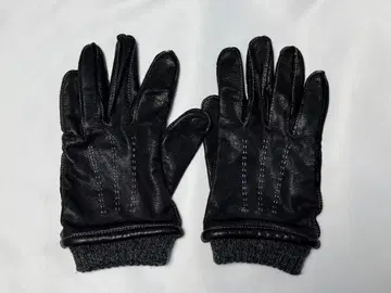 [구제 의류] 그린 라벨 릴랙싱 블랙 가죽 장갑 M 사이즈