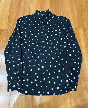 애니에스 베이 도트 무늬 셔츠 사이즈 38