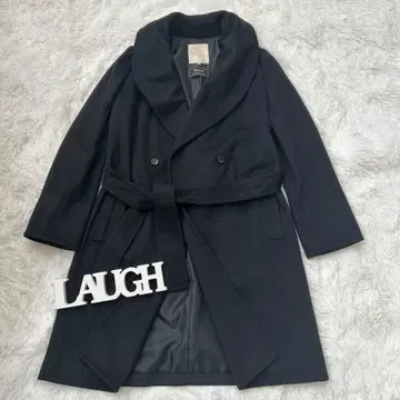 [ 새상품급 ] 자유구 블랙 롱 코트