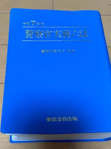 레이와 7년도판 경찰관 실무 육법