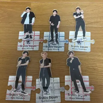 TravisJapan 아크릴 스탠드 6체 세트