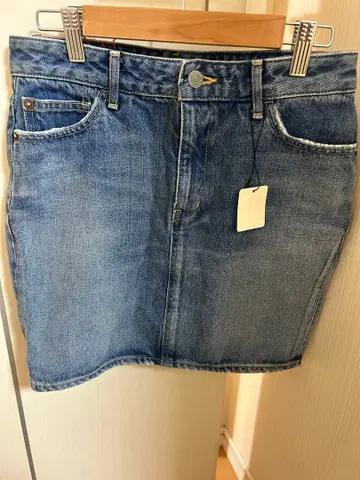 론 헤르만 데님 타이트 스커트