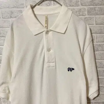 SCYE 화이트 피케 셔츠