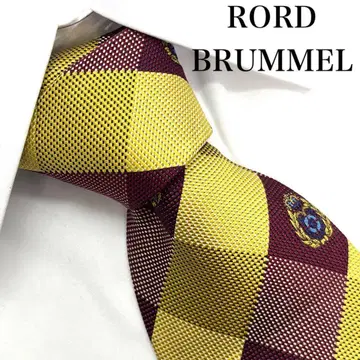 [ 새상품급 ] RORD BRUMMEL 엠블럼 넥타이 한정판 수트