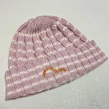 EVISU 코튼 니트 비니