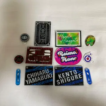 장케트뱅크 네임 아크릴 키링 묶음 판매