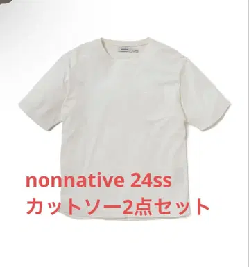 2세트 논네이티브 24ss 티셔츠