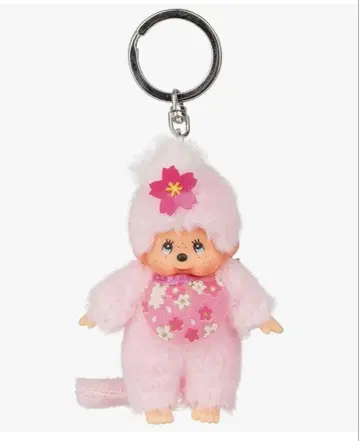 귀여운 핑크 봉제 인형 키링