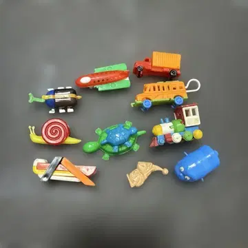 완구 탈것 세트 10개입