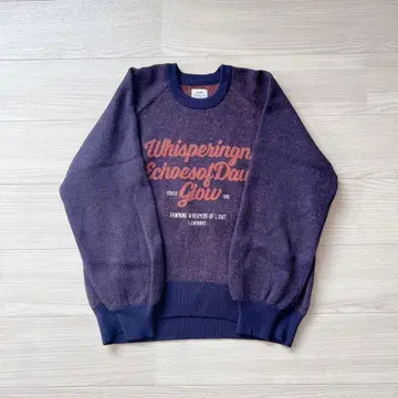 coca 페더얀 로고 자카드 니트