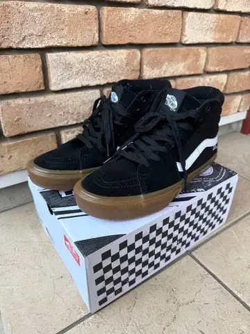 VANS SK8-HI PRO 반스 skate black gum 27cm